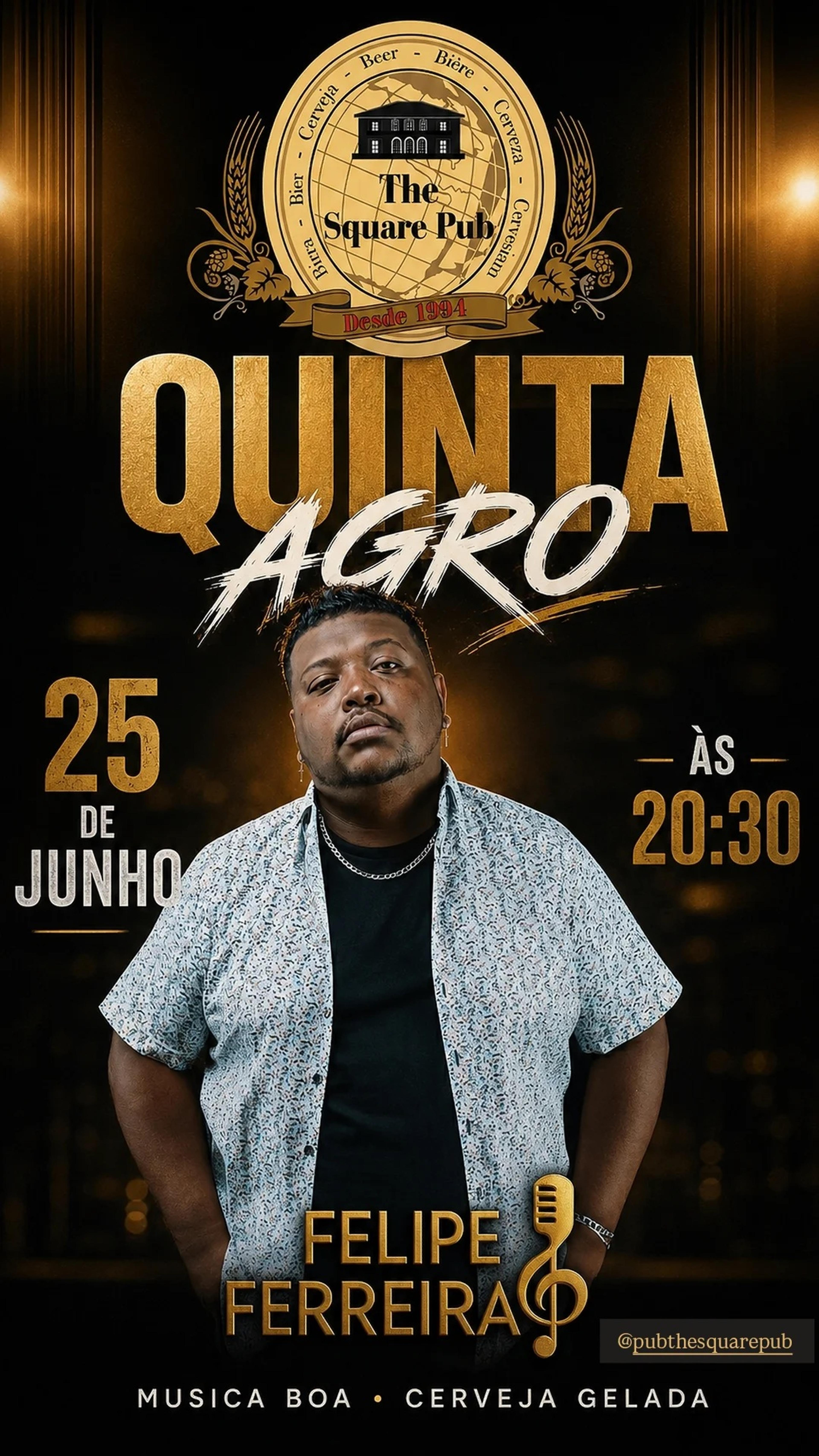 Show com Felipe Ferreira