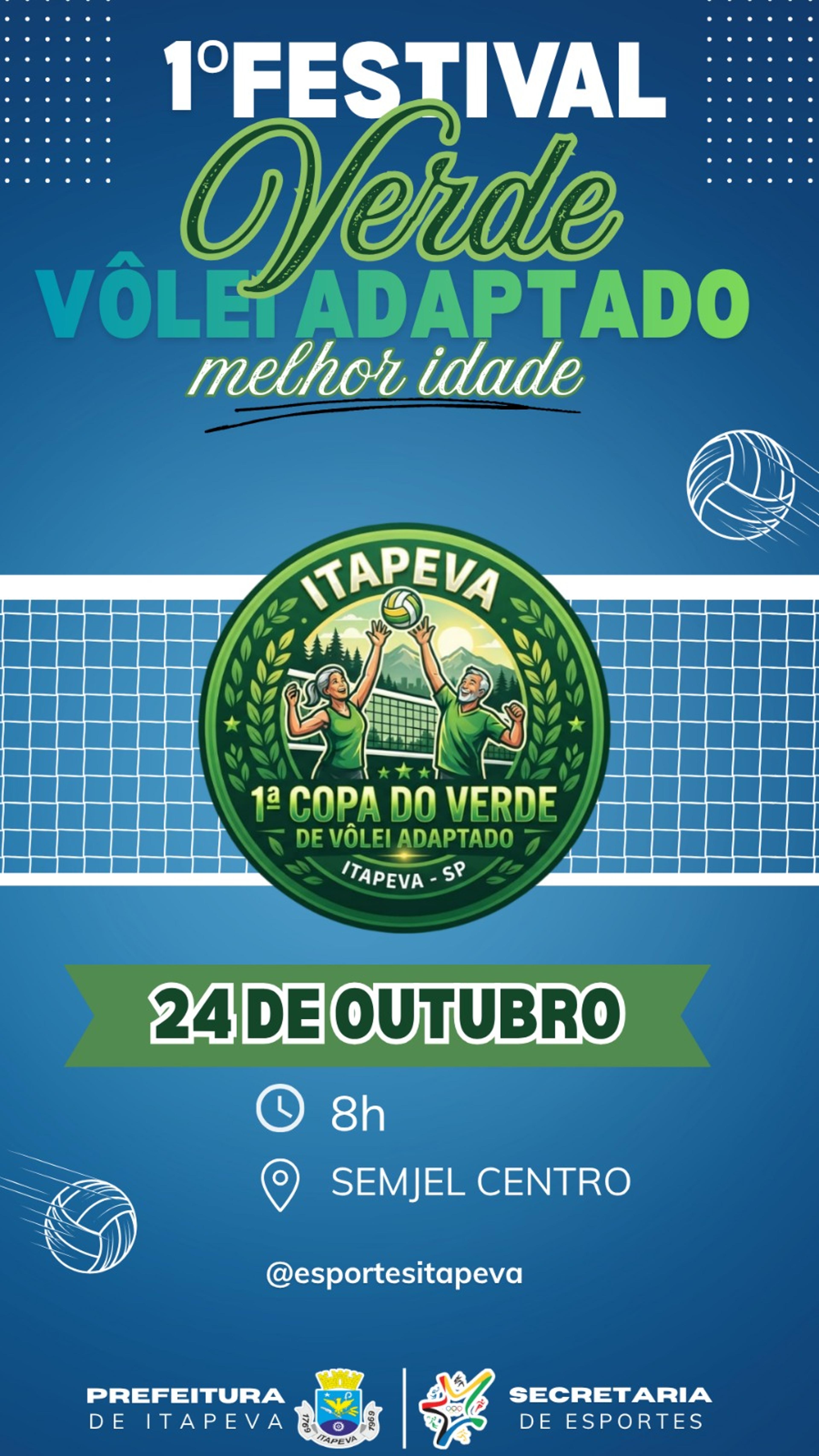1º Festival Verde de Vôlei Adaptado