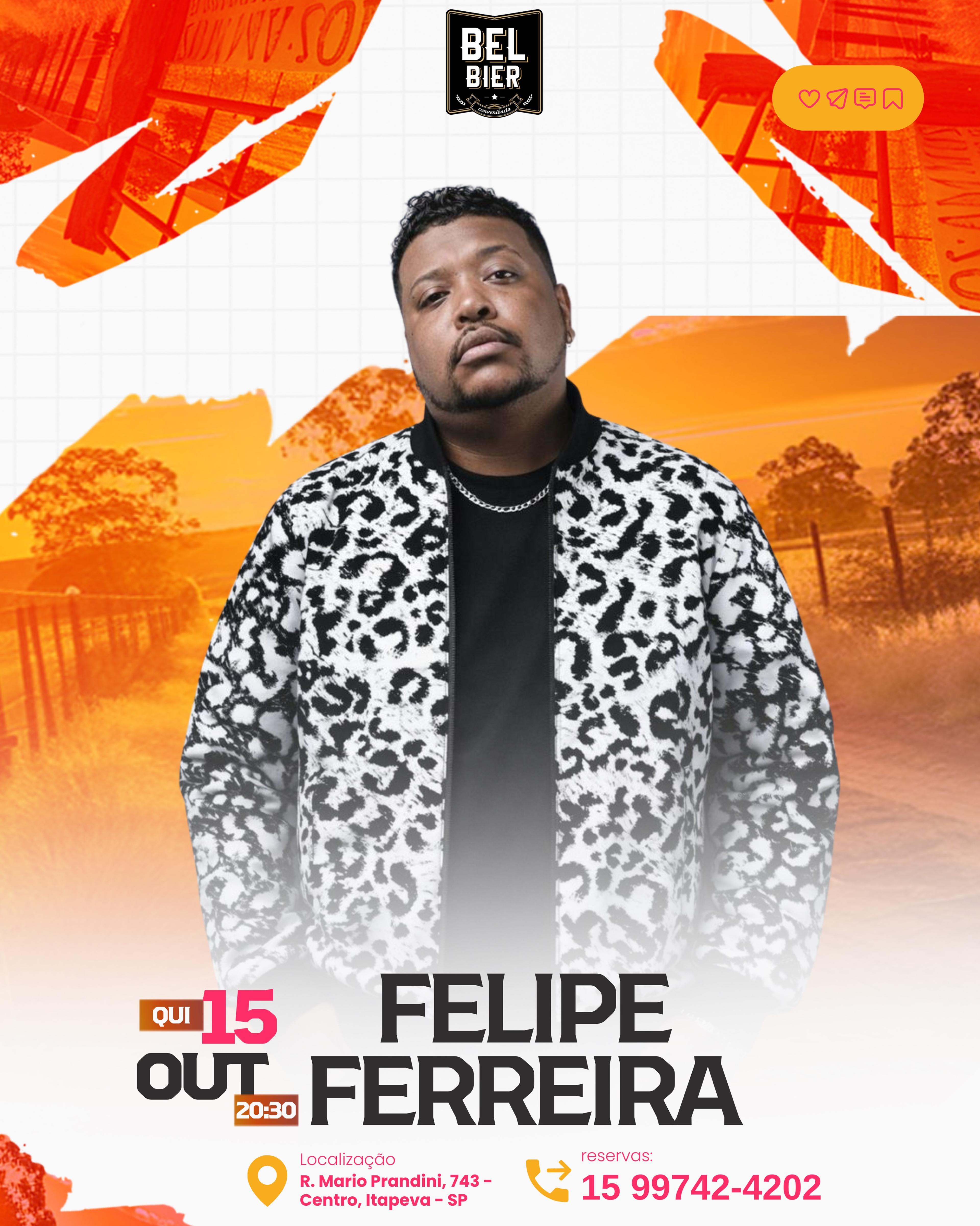 Felipe Ferreira na Bel Bier