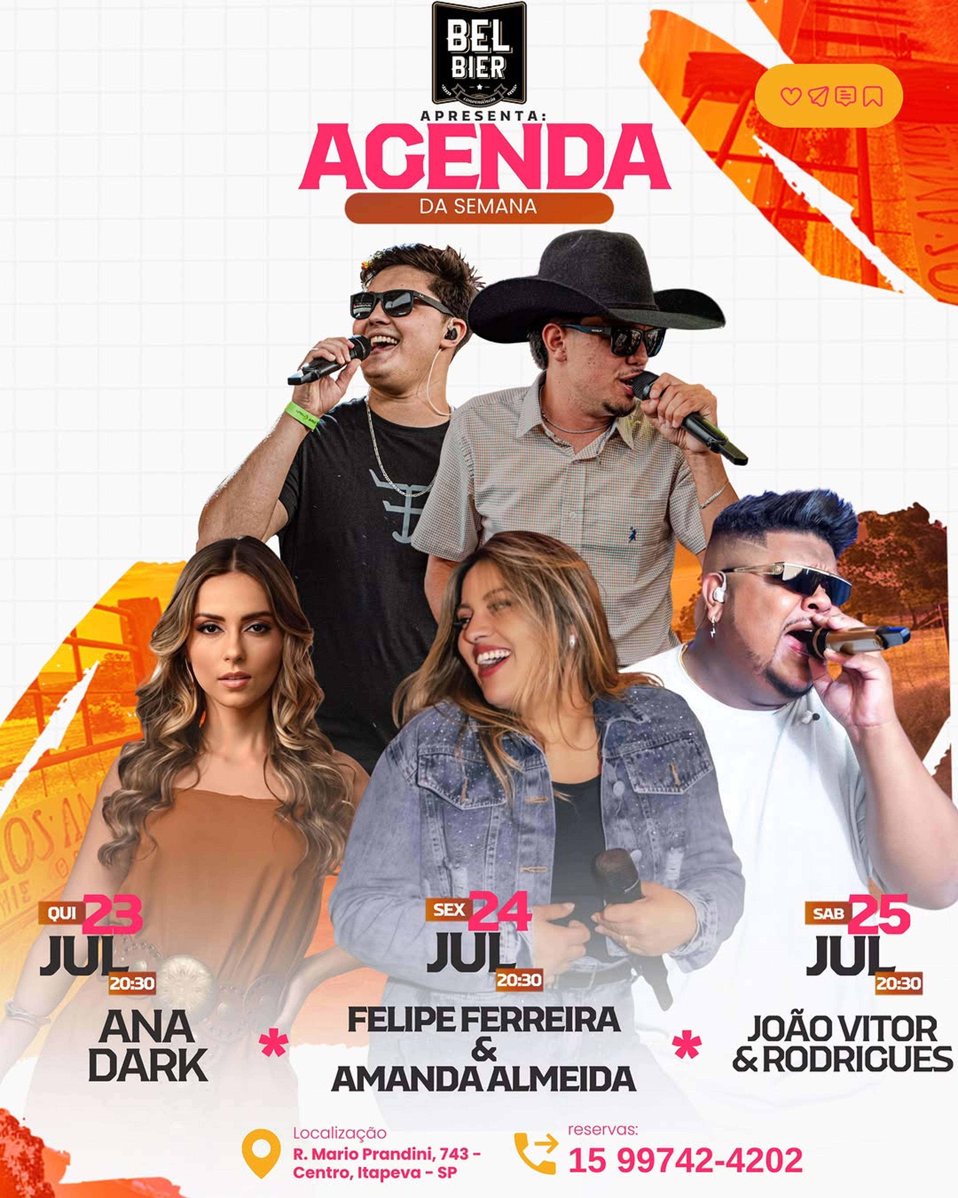 Shows da Semana