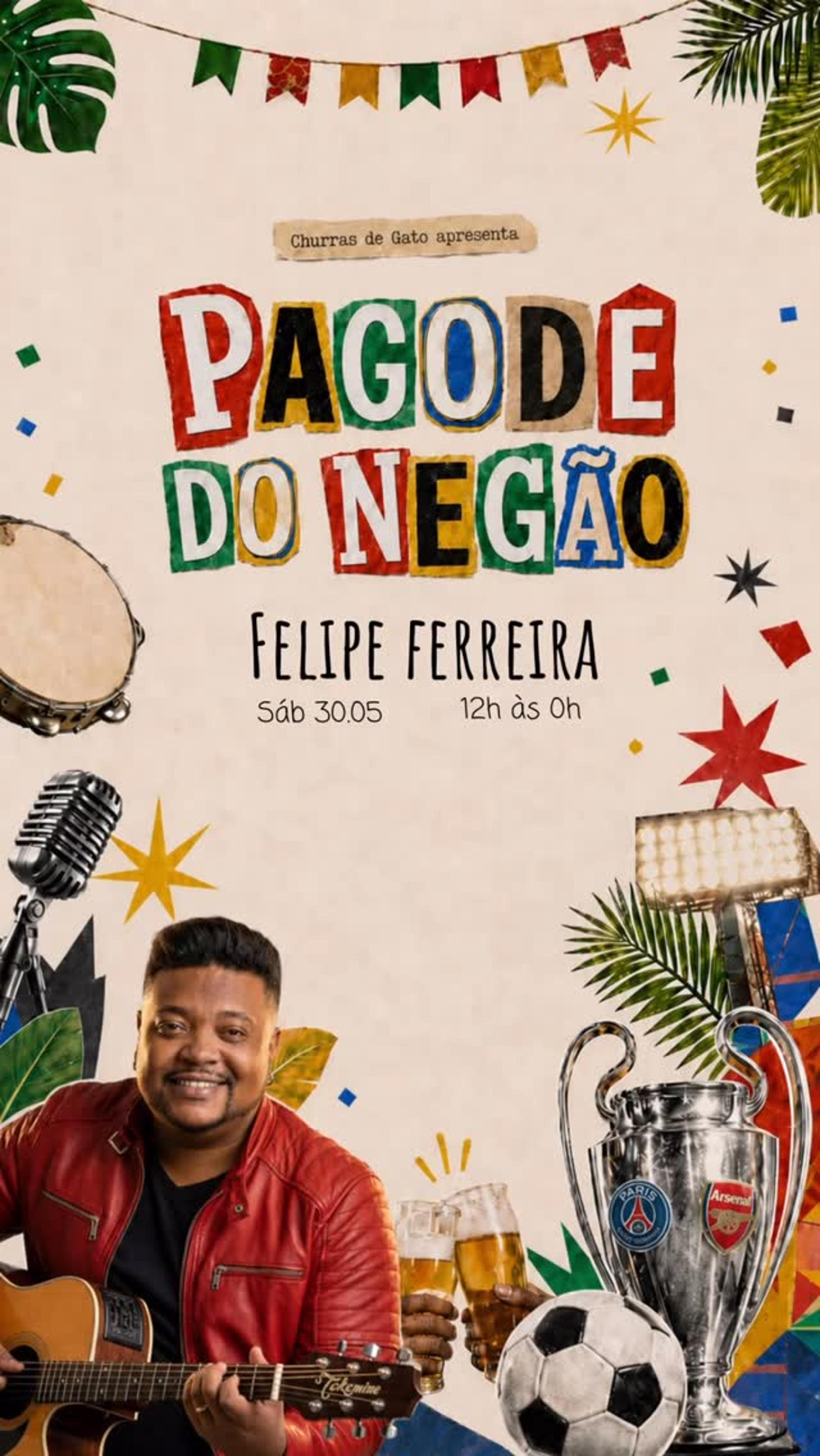 Churras de Gato apresenta PAGODE DO NEGAO
