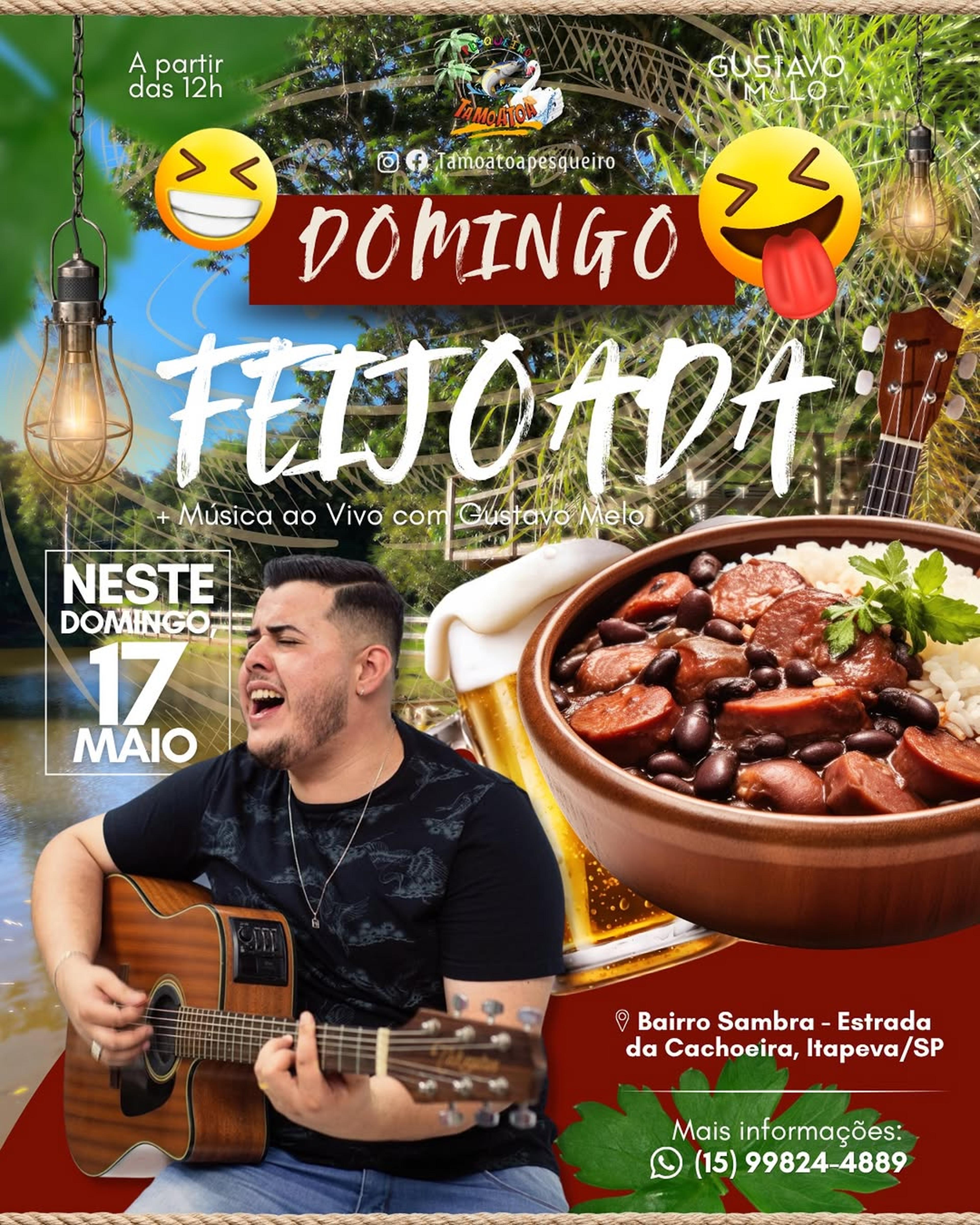 Feijoada com Música ao Vivo