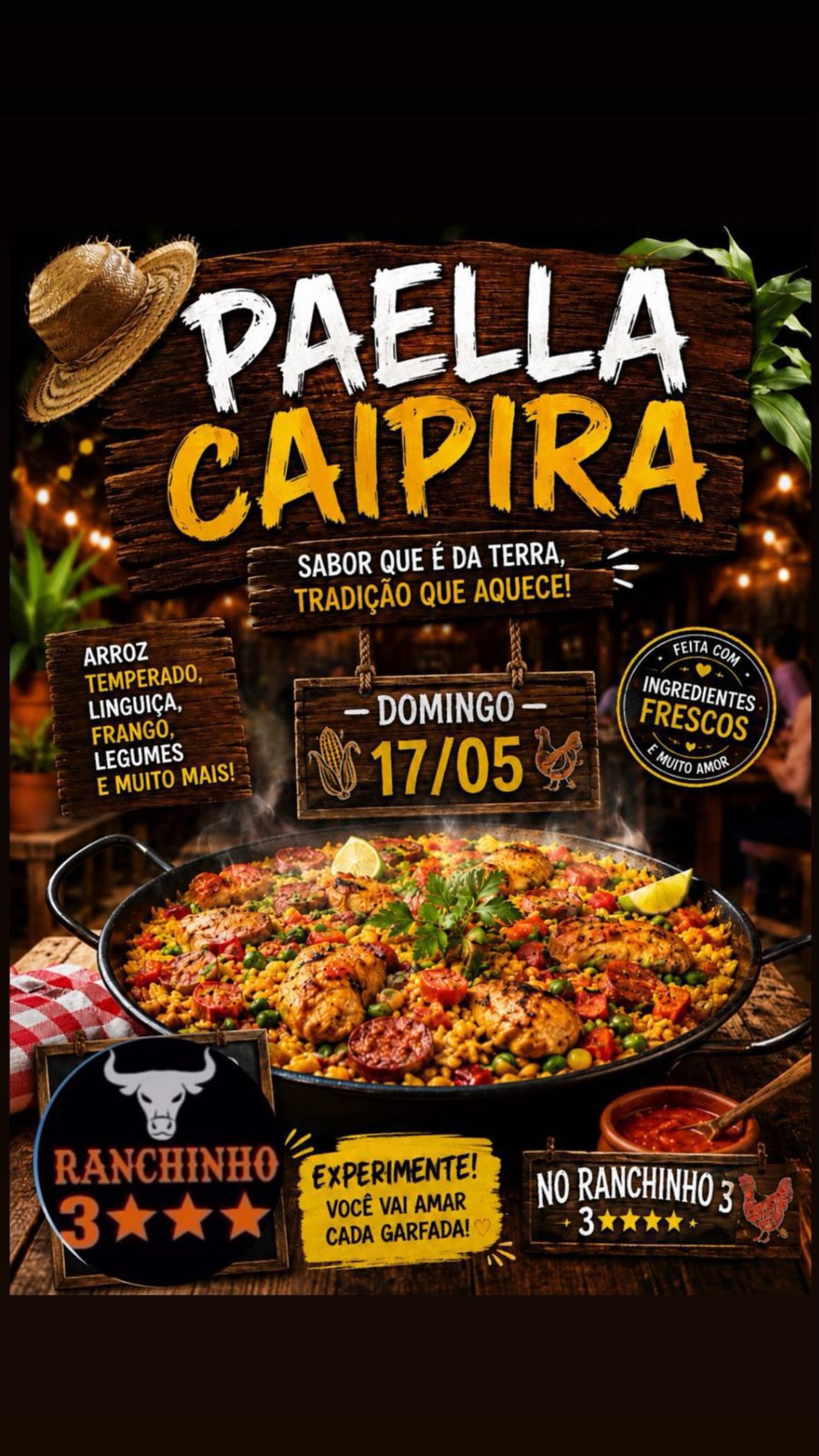 Paella Caipira