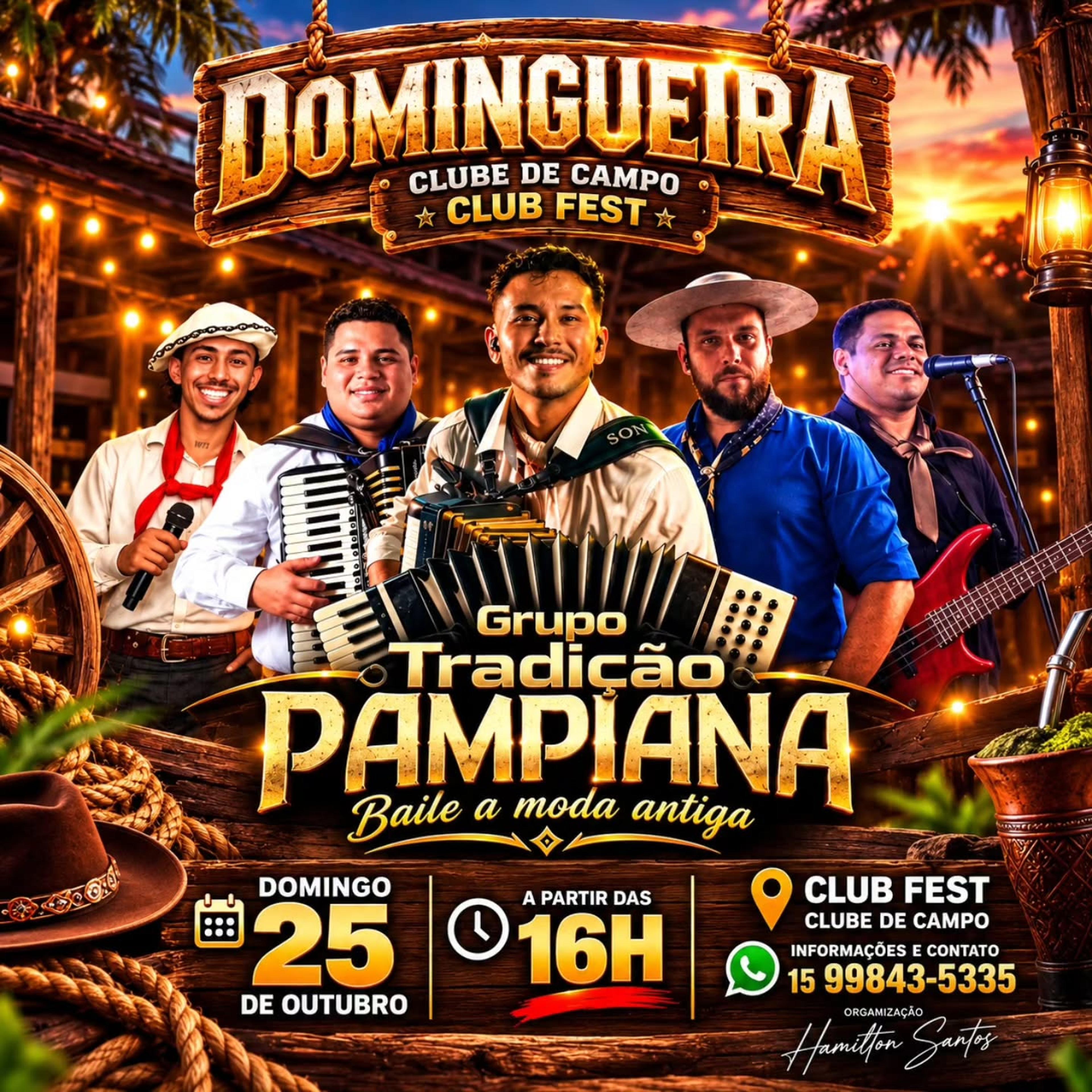 Domingueira com Grupo Tradição Pampiana