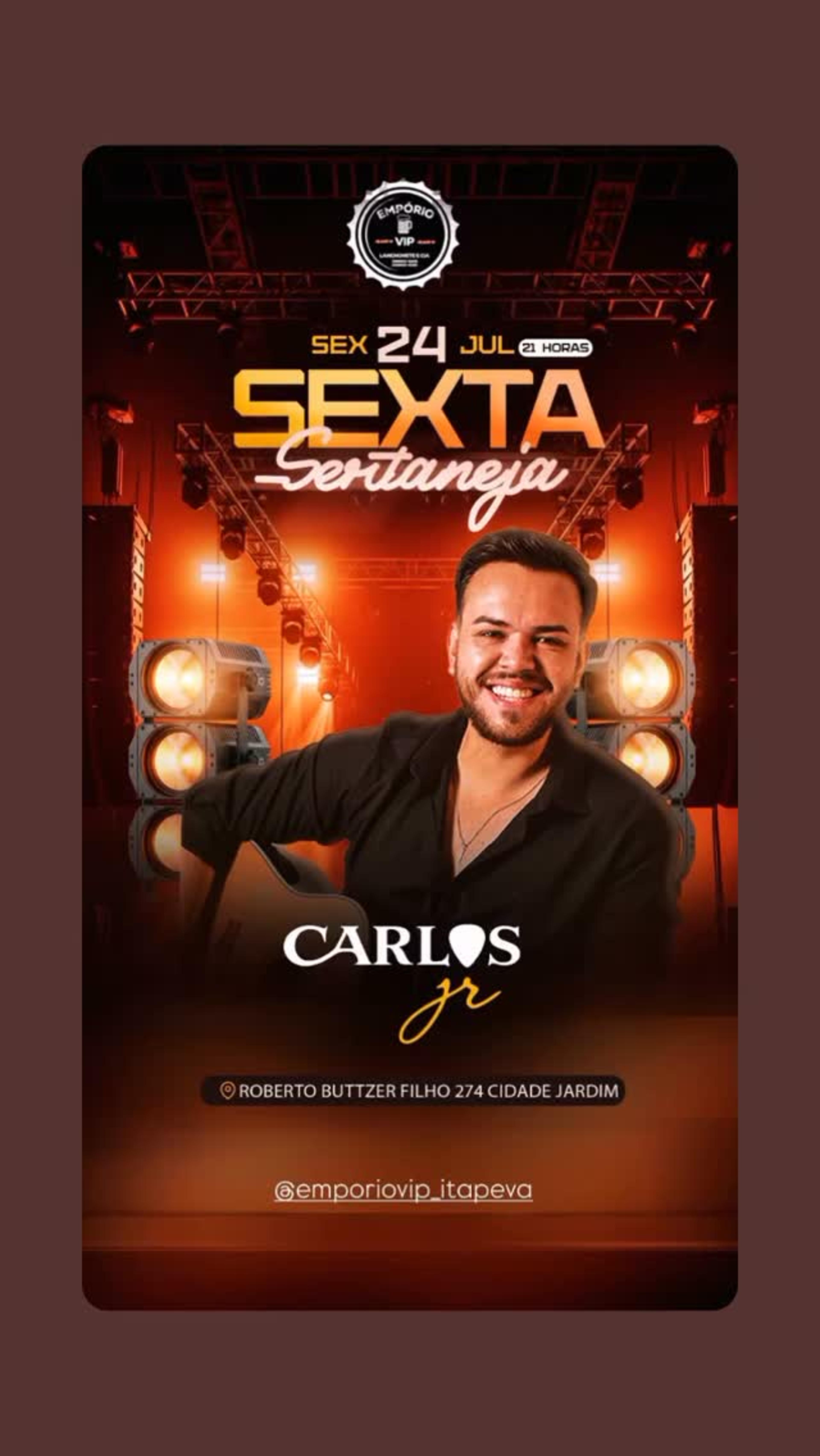 Noite Sertaneja com Carlos Jr
