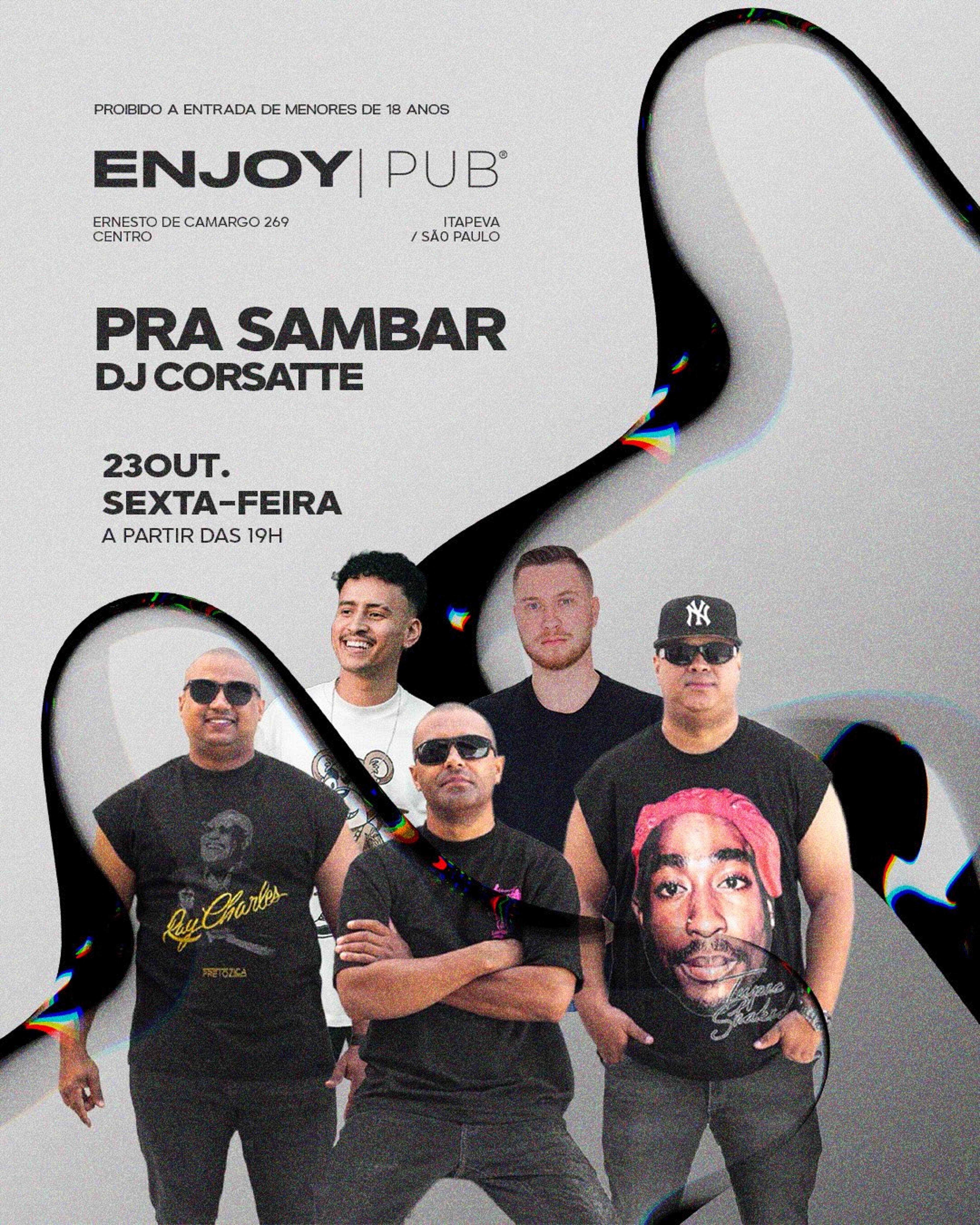 Fim de semana no Enjoy Pub