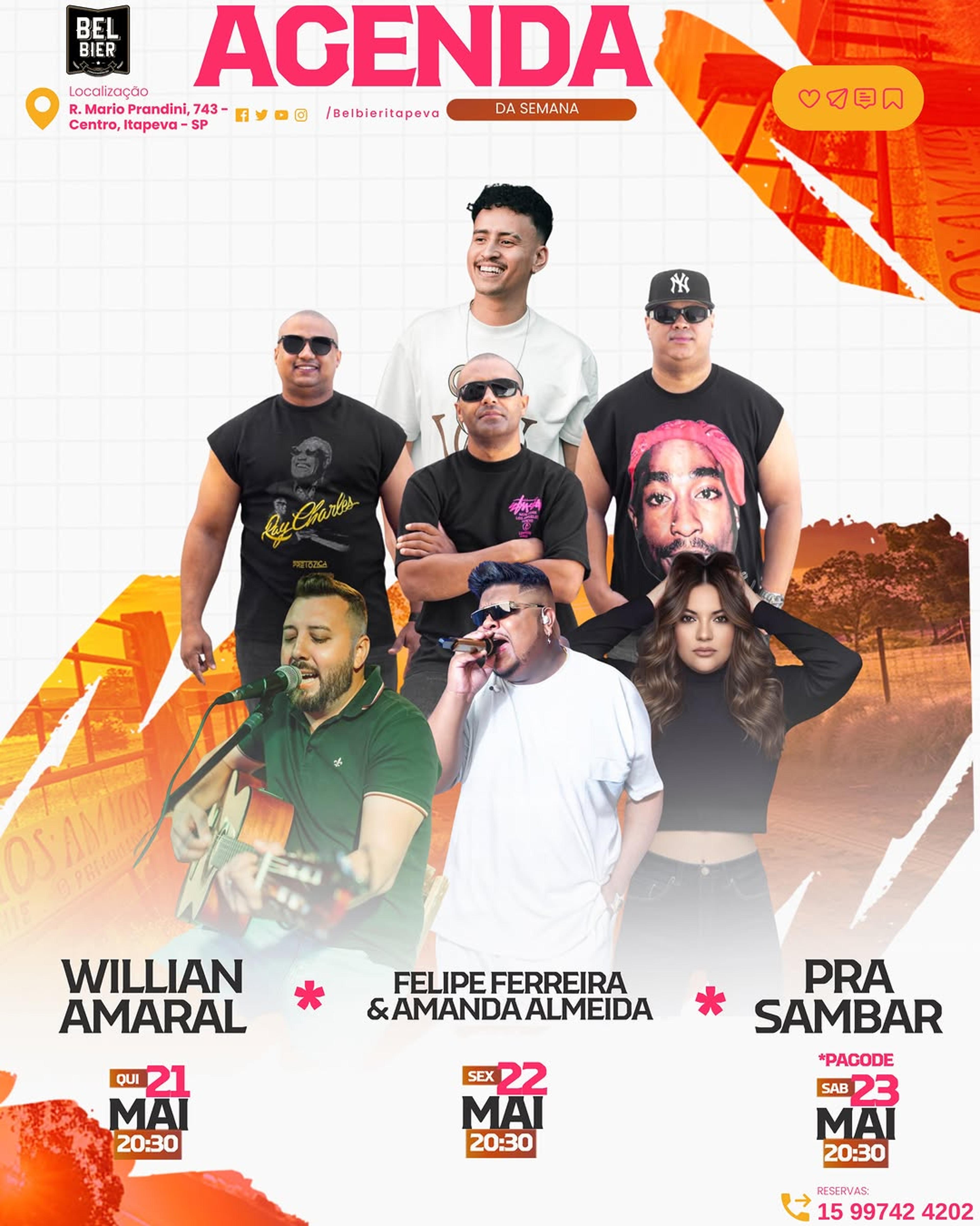 Programação Musical da Semana