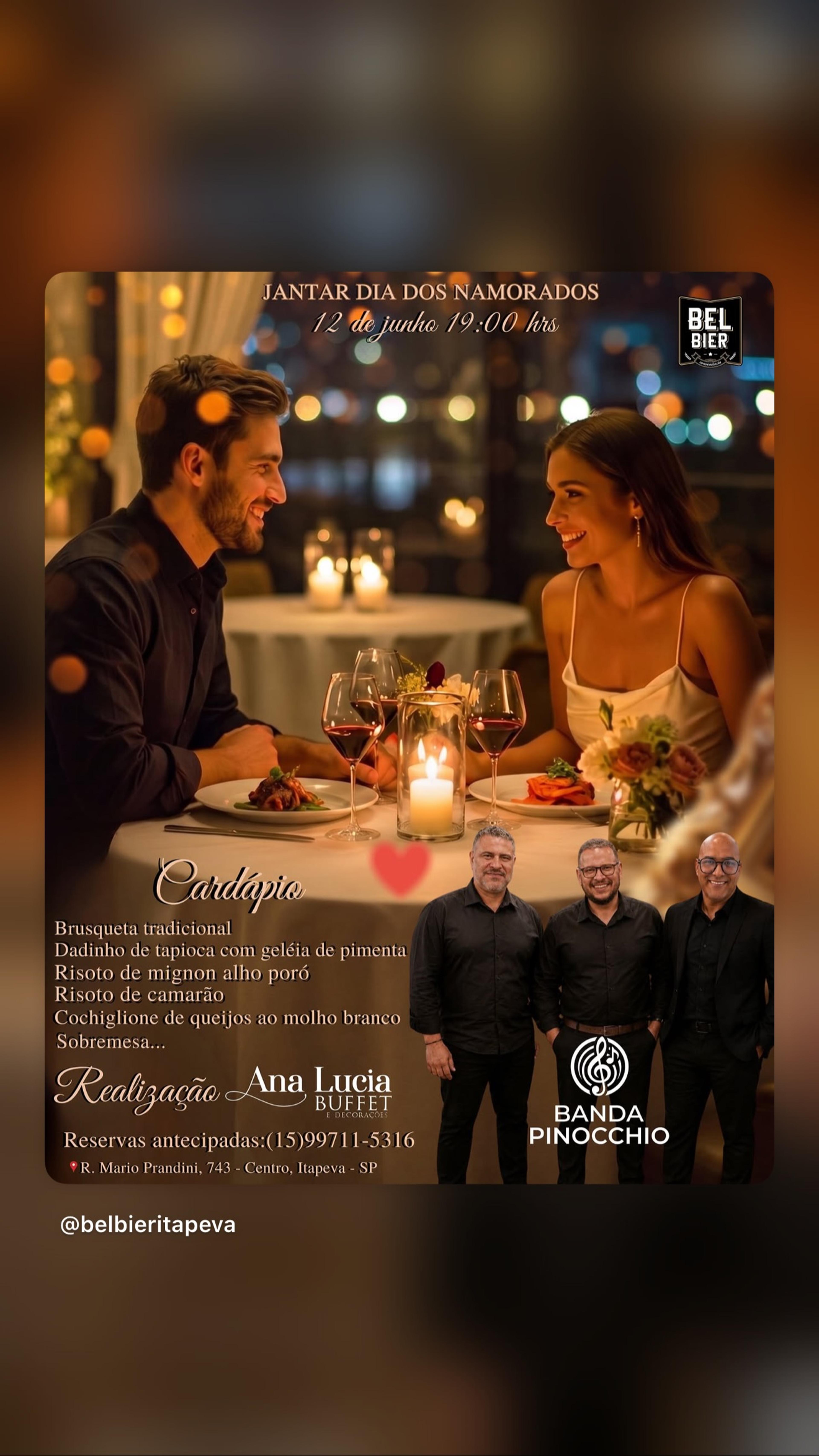 Jantar Dia dos Namorados