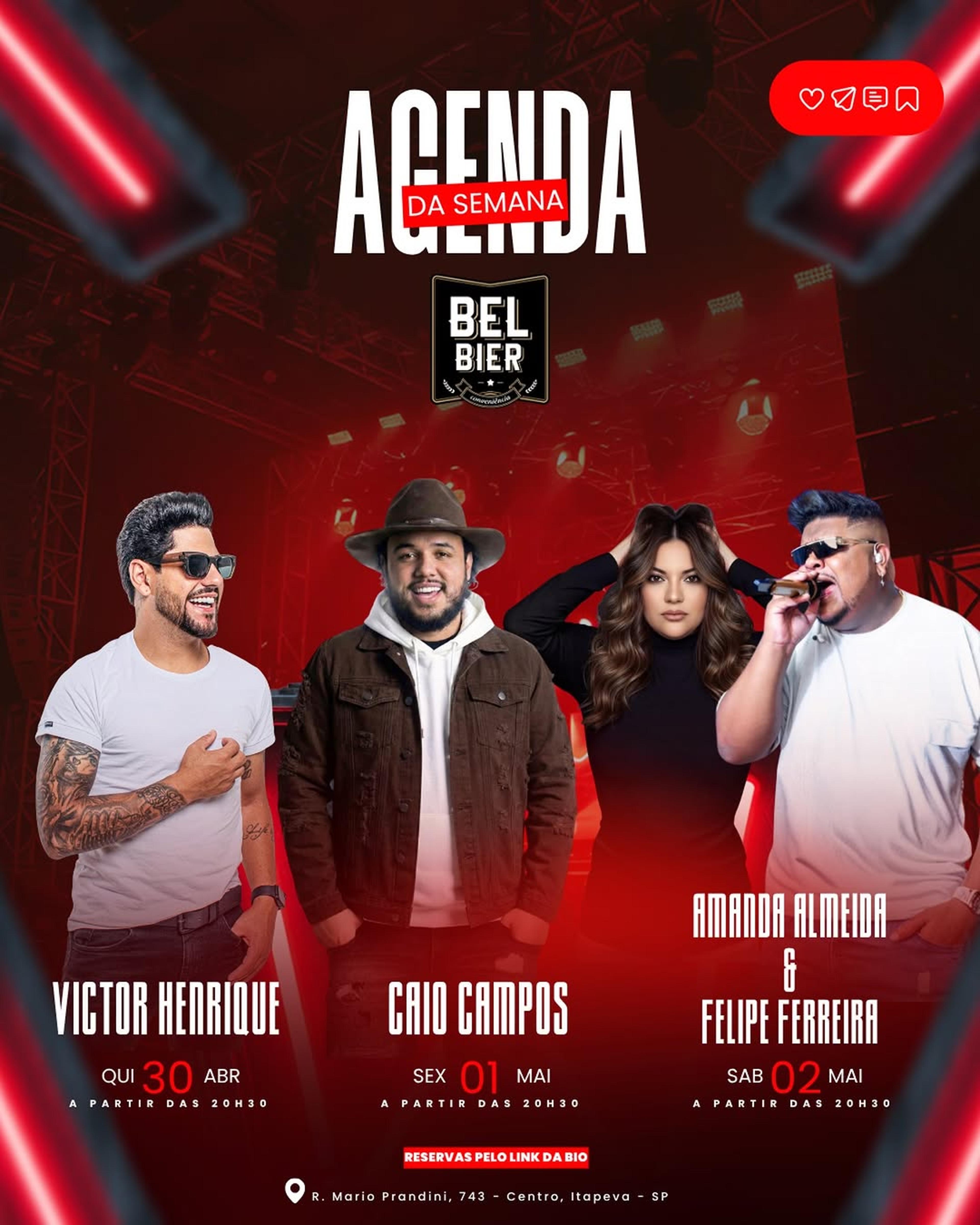 Programação Musical no Bel Bier